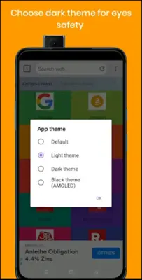 Fast Browser lite android App screenshot 5